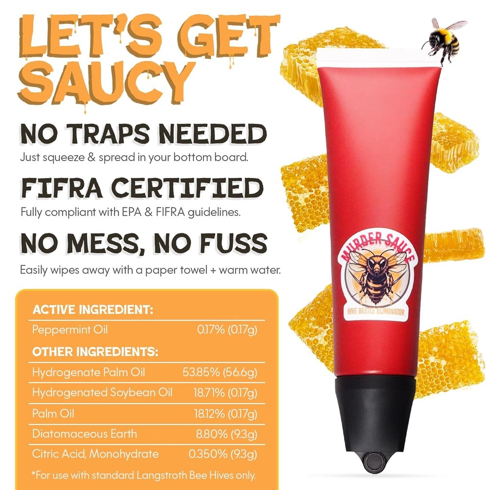 Hive Beetle Eliminator - Bee Safe, Prevention, Keeping...