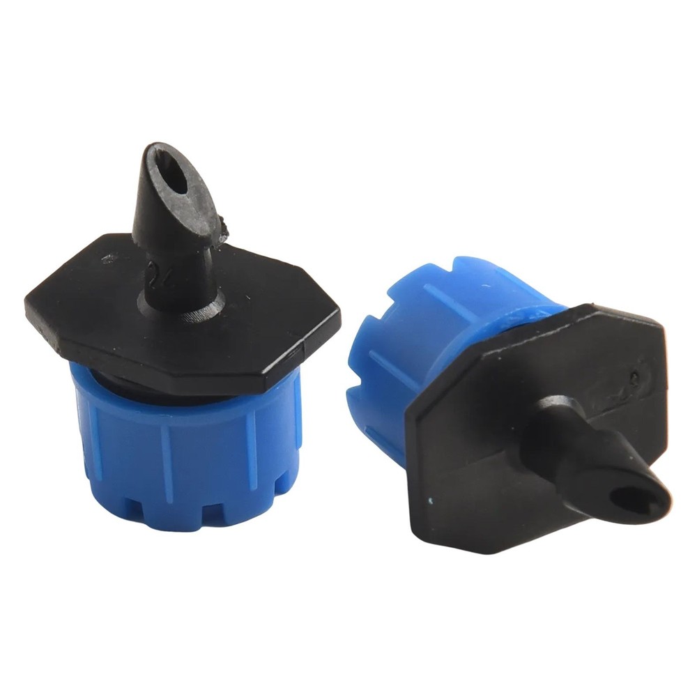 Garden Drip Irrigation Emitters Set 50PCS Adjustable Sprayers with 8 Holes