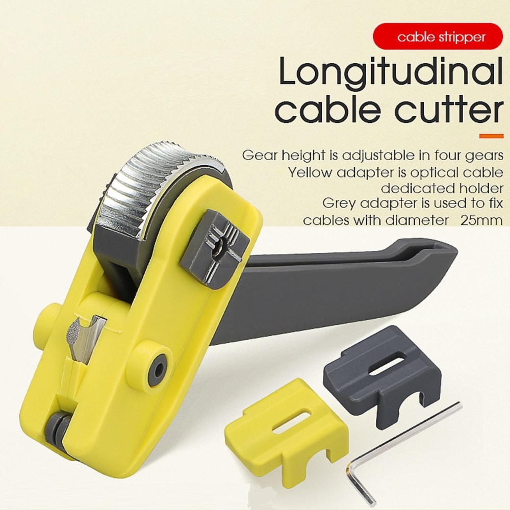 Fiber Optic Cable Stripping Knife KMS-K Longitudinal Cable Cutter Slitter D