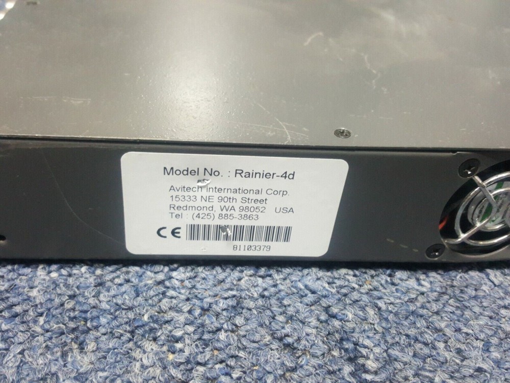 Avitech Video Rainier-4d Compact Entry Level Multiviewer Rack Mount