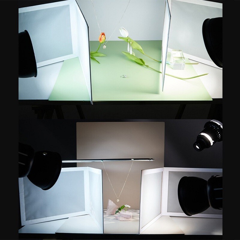 Selens Soft Light Diffuser Card-board Foldable For Photography Jewelry Shoot