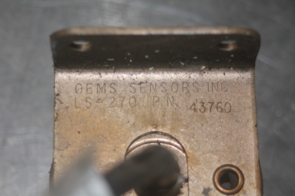Gems Sensors Inc. Float Switch LS-270 43760
