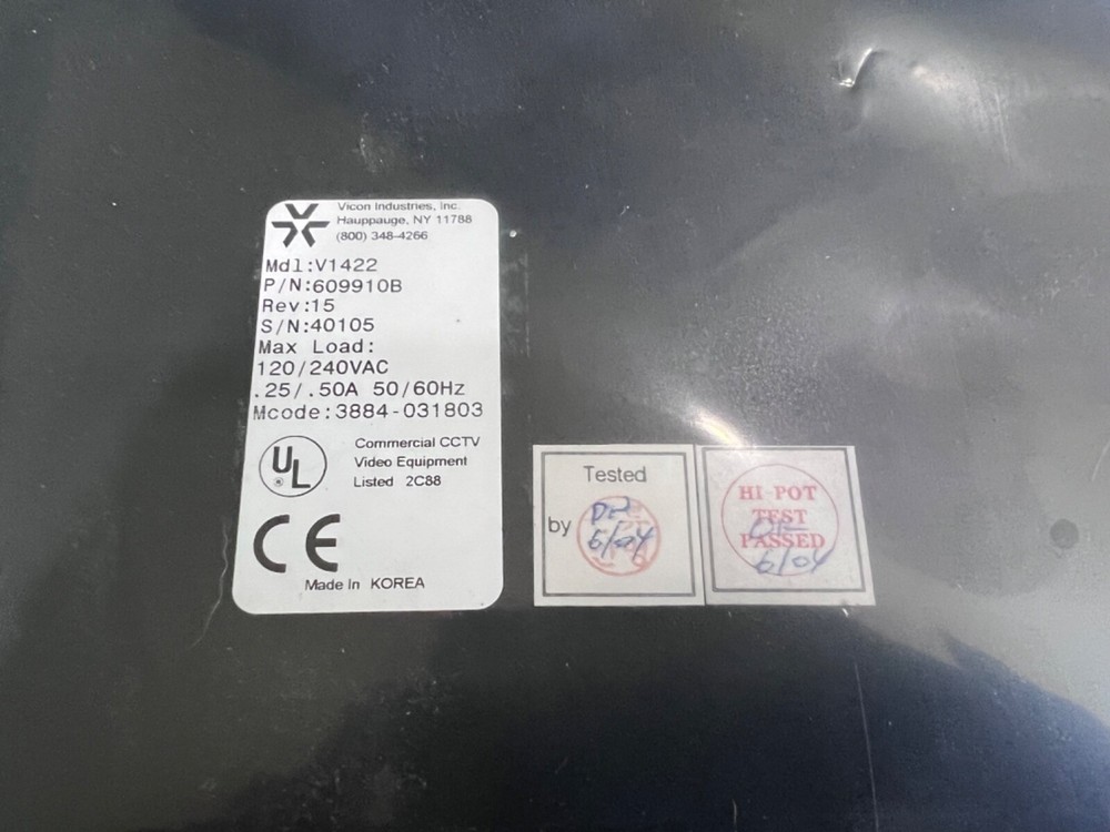 Vicon V1422 - Vicon V1422 Advanced NOVA CPU-Based Control/Switch