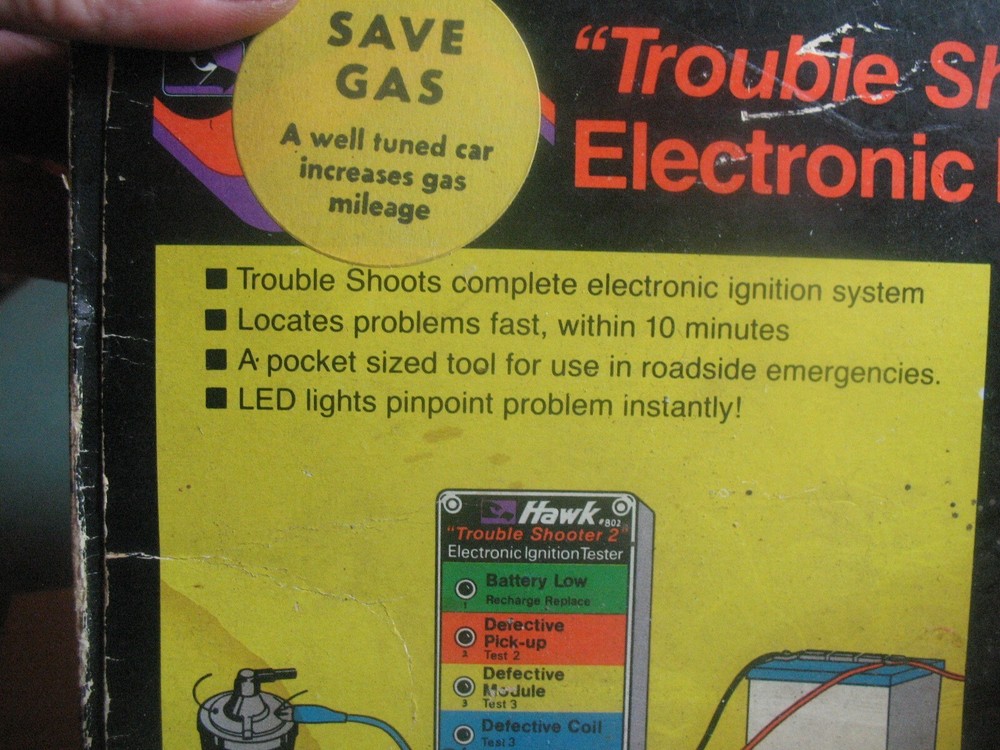 hawk electronic ignition tester 802 trouble shooter 2