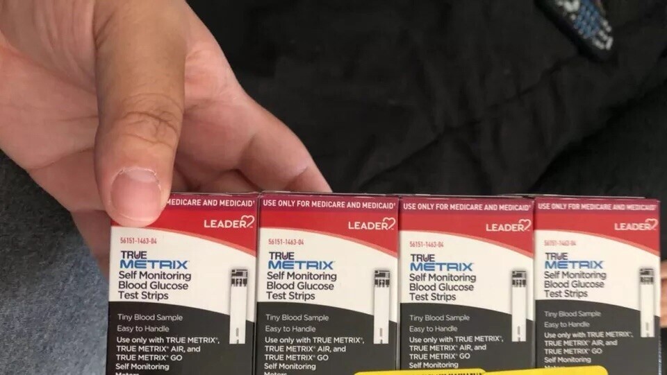 200 TRUE Metrix Diabetic Test Strips Exp1/2026++