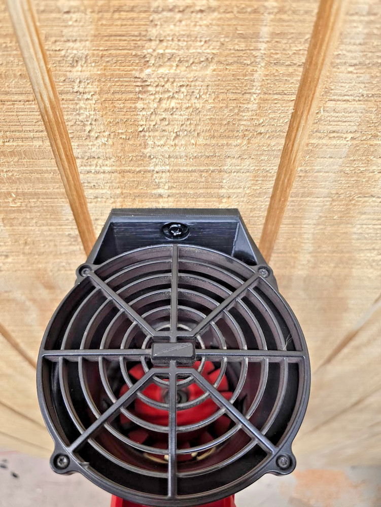Milwaukee M12 Blower Vertical wall mount holder ABS