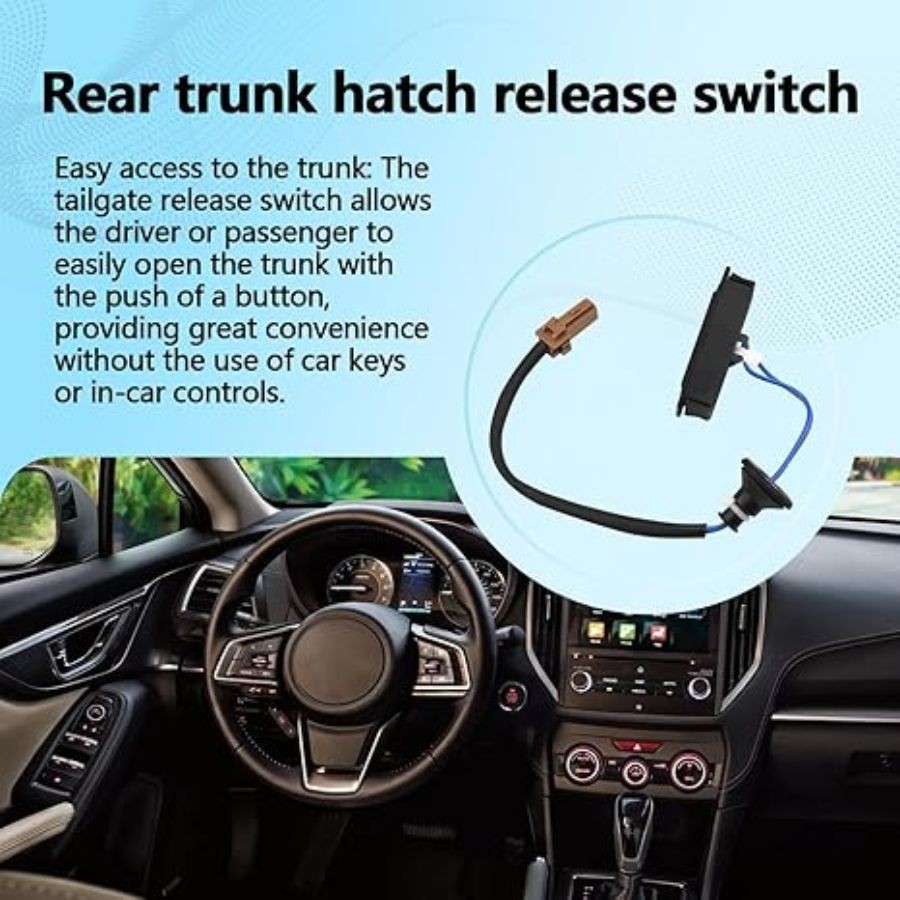 Rear Trunk Hatch Release Switch Compatible with Forester Legacy Outback 2010-201