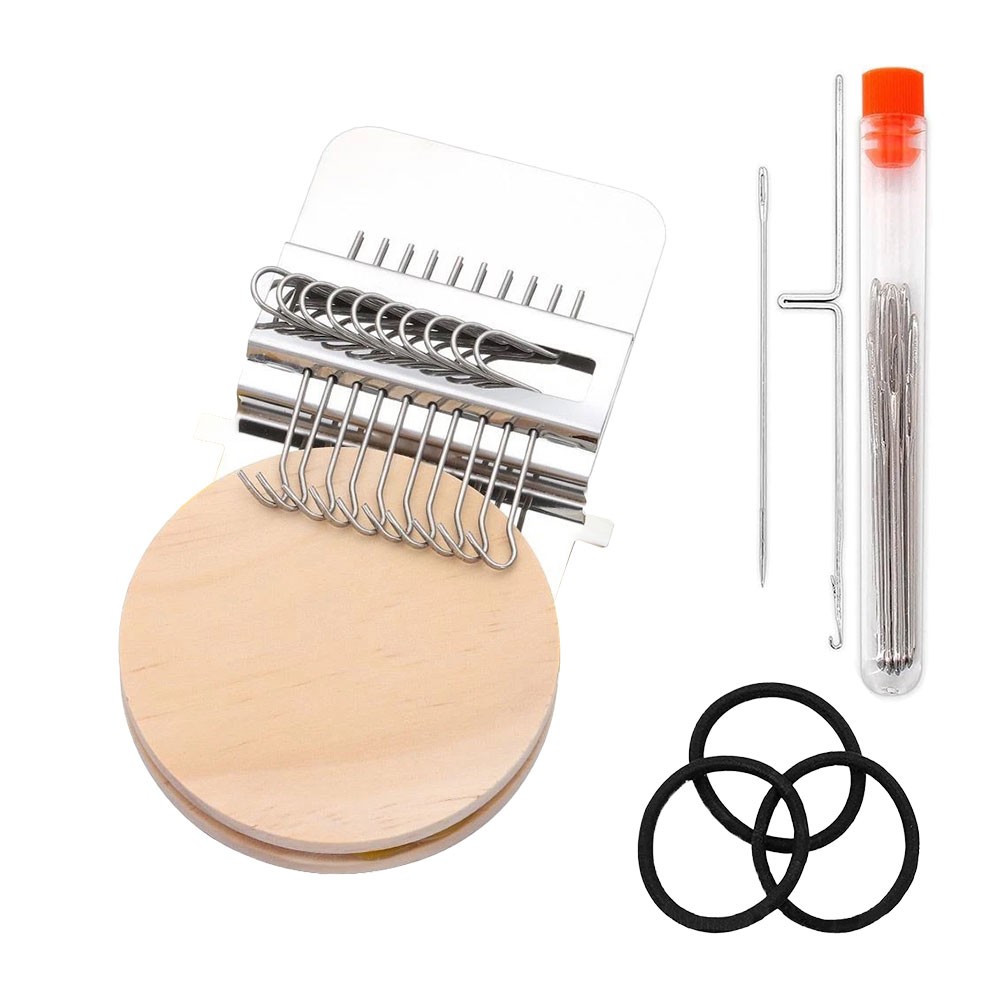 Small Loom Speedweve Type Weave Tool,Darning Loom Quickly Mini Mending ConveniJQ