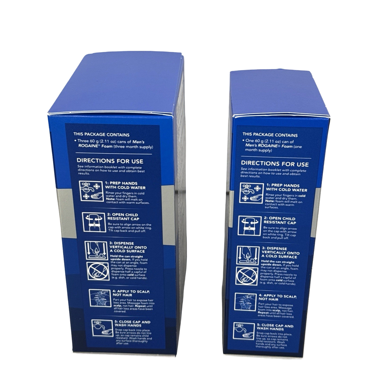 Rogaine Men’s 5% Minoxidil Foam Hair Regrowth Treatment 4x2.11 oz, Exp 04/2026