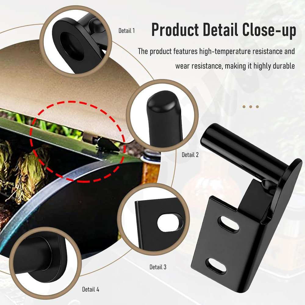 Lid Hinge Kit KIT0001 Use for Many Traeger Models, Traeger Lid Hinge Kit Include