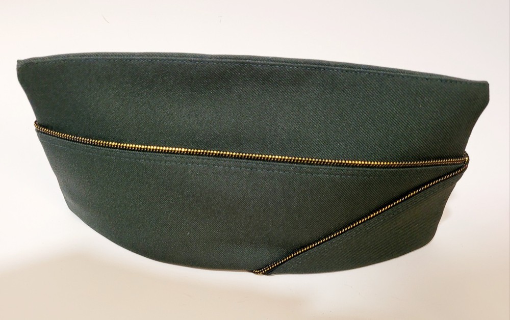 Genuine US Army Garrison Cap - WW2 Onwards Pattern Olive Green- Ladies' Size 7