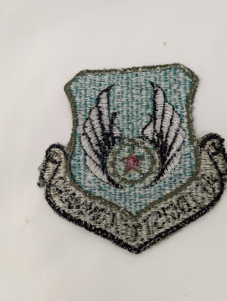 US Air Force USAF AF Material Command Subdued Sew On Patch Utility Uniform