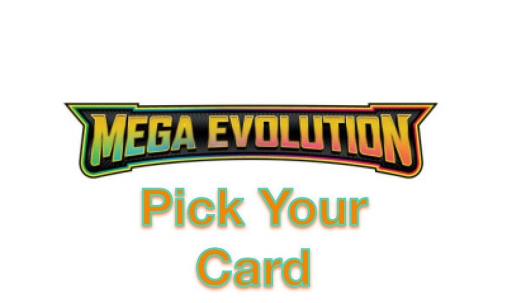 Pokémon Mega Evolution: Pick Your Card –Commons & Reverse Holo - TCG Singles