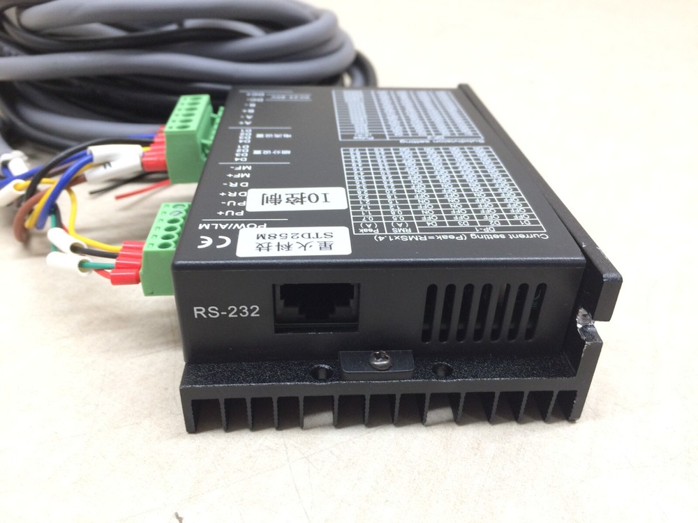 Stepper Driver & Motor Assembly STD258M DC24-80V Two Phase STM5776D8 1.8deg/step