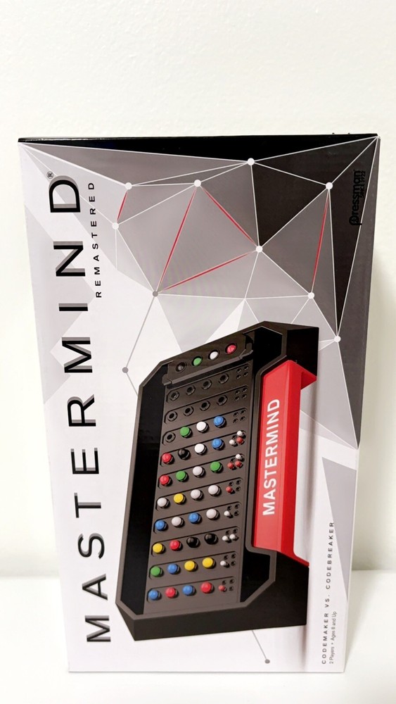 Mastermind Strategy Game - Codemaker vs. Codebreaker - Brand New - by Pressman