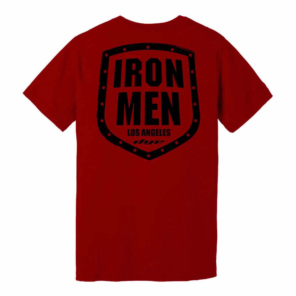 Dye T-Shirt OS Shield - Red - Small