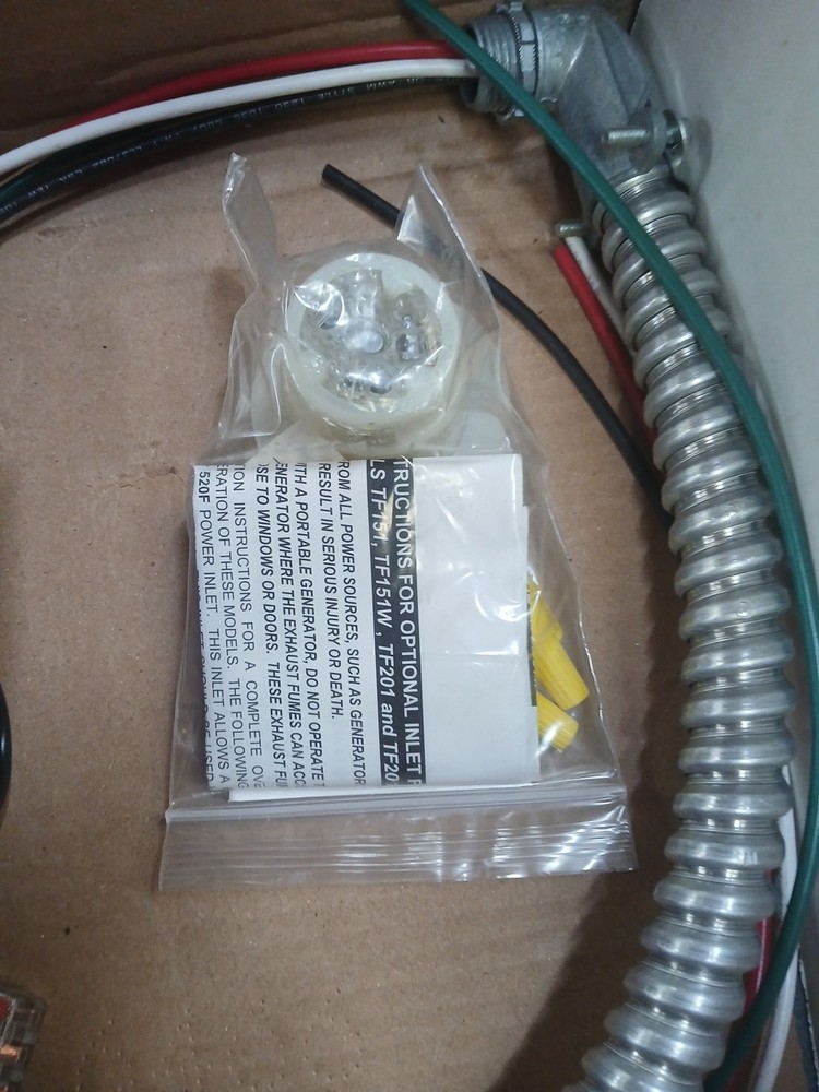 Reliance TF151W Transfer Switch - Gray