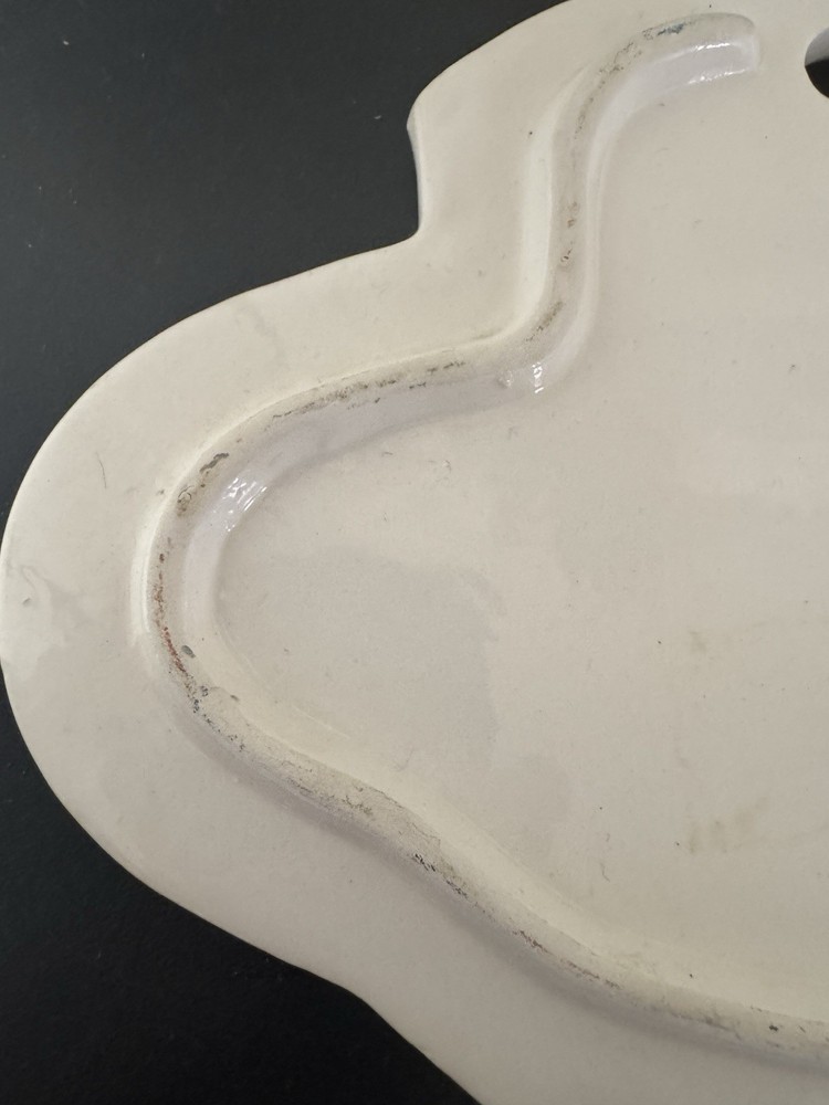 Ceramic Hanging Trivet - Pineapple Tea Cup And Plate