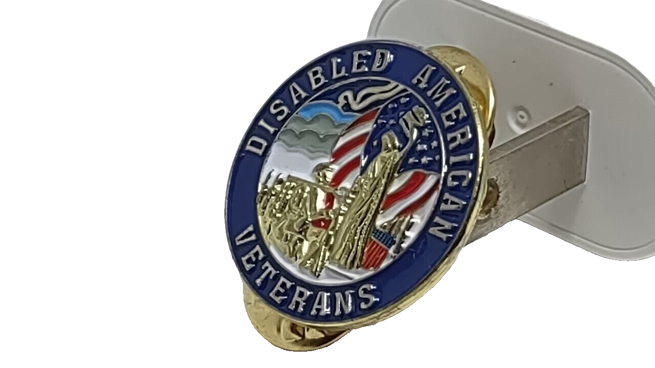 Disabled American Veterans 0.875-inch Lapel Pin P62559