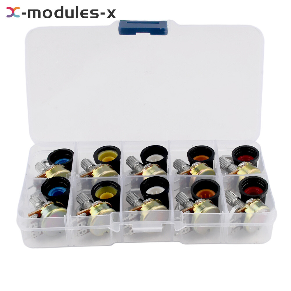 Rotating Cap Single Amplifier Adjustable Potentiometer WH148 Resistor kit DIY