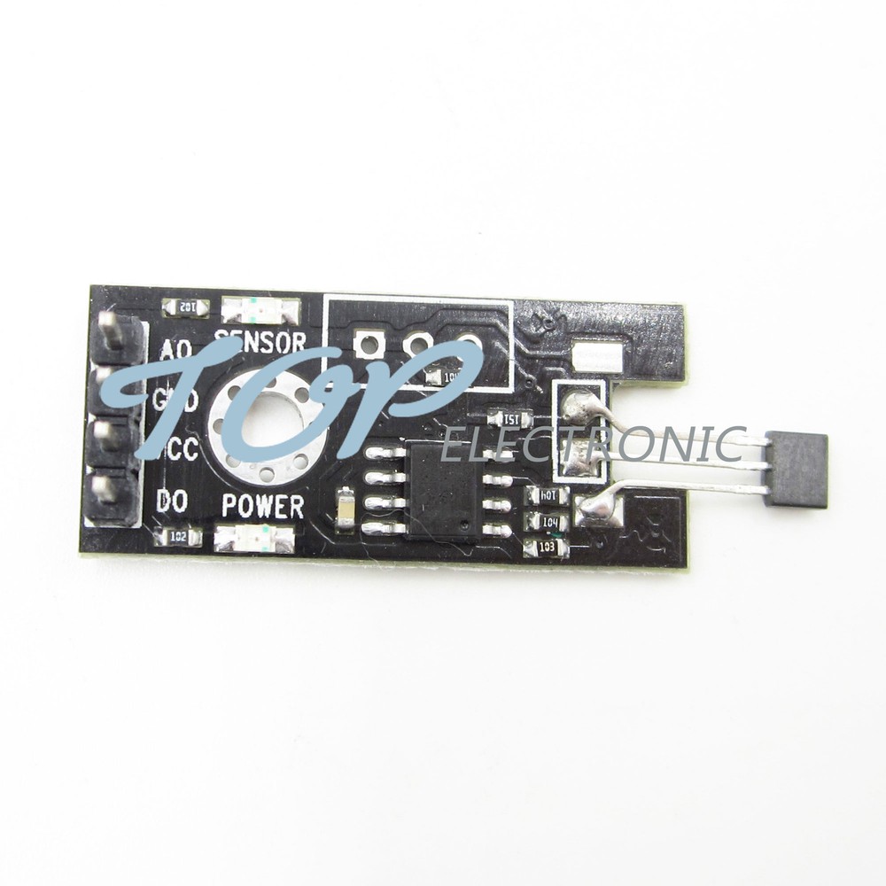 Hall Sensor Magnetic Module Field Detecting Sensor For Arduino Smart Car