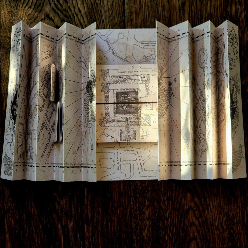 Harry Potter Marauder's Map REPLICA