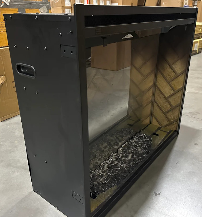 Dimplex Revillusion® 30" Built-in Electric Firebox (Model: RBF30) (Herringbone)