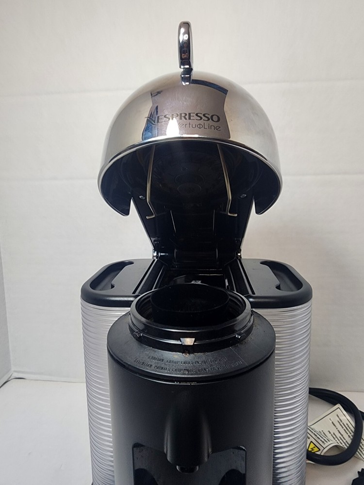 Nespresso GCA1 VertuoLine Coffee and Espresso Maker Machine - Black - Tested -