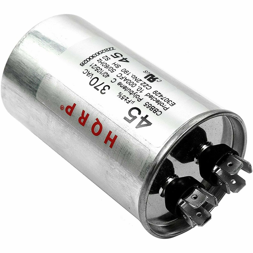 45uF 370V Run Capacitor AC Electric Motor Start HVAC Blower Compressor Generator