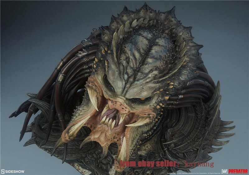 Sideshow Collectibles 400318 Predator Barbarous Predator Bust GK Model Statue