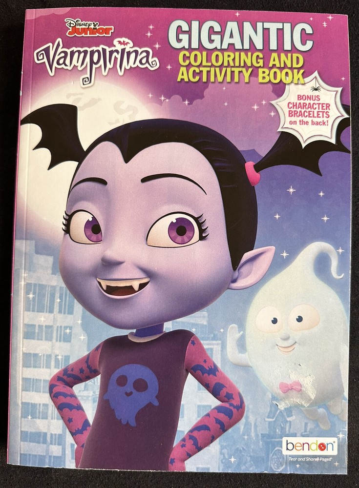 Disney  Vampirina  Gigantic Coloring And Activity Book