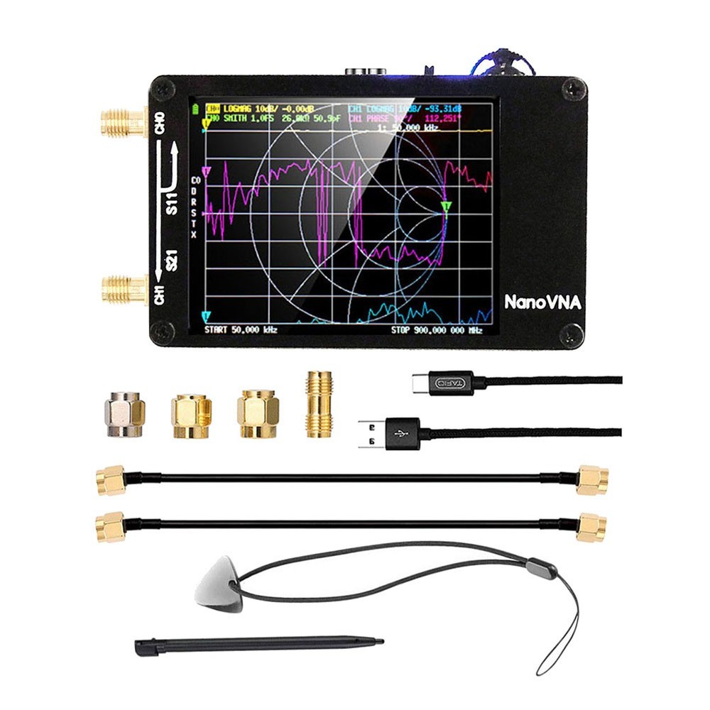 Upgraded Version -H Vector  Antenna Analyzer 10KHz-1.5GHz MF  VHF9520