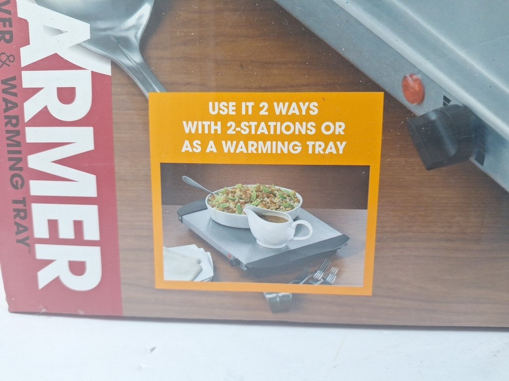 Nostalgia Electrics Buffet Warmer - Opened, NIB