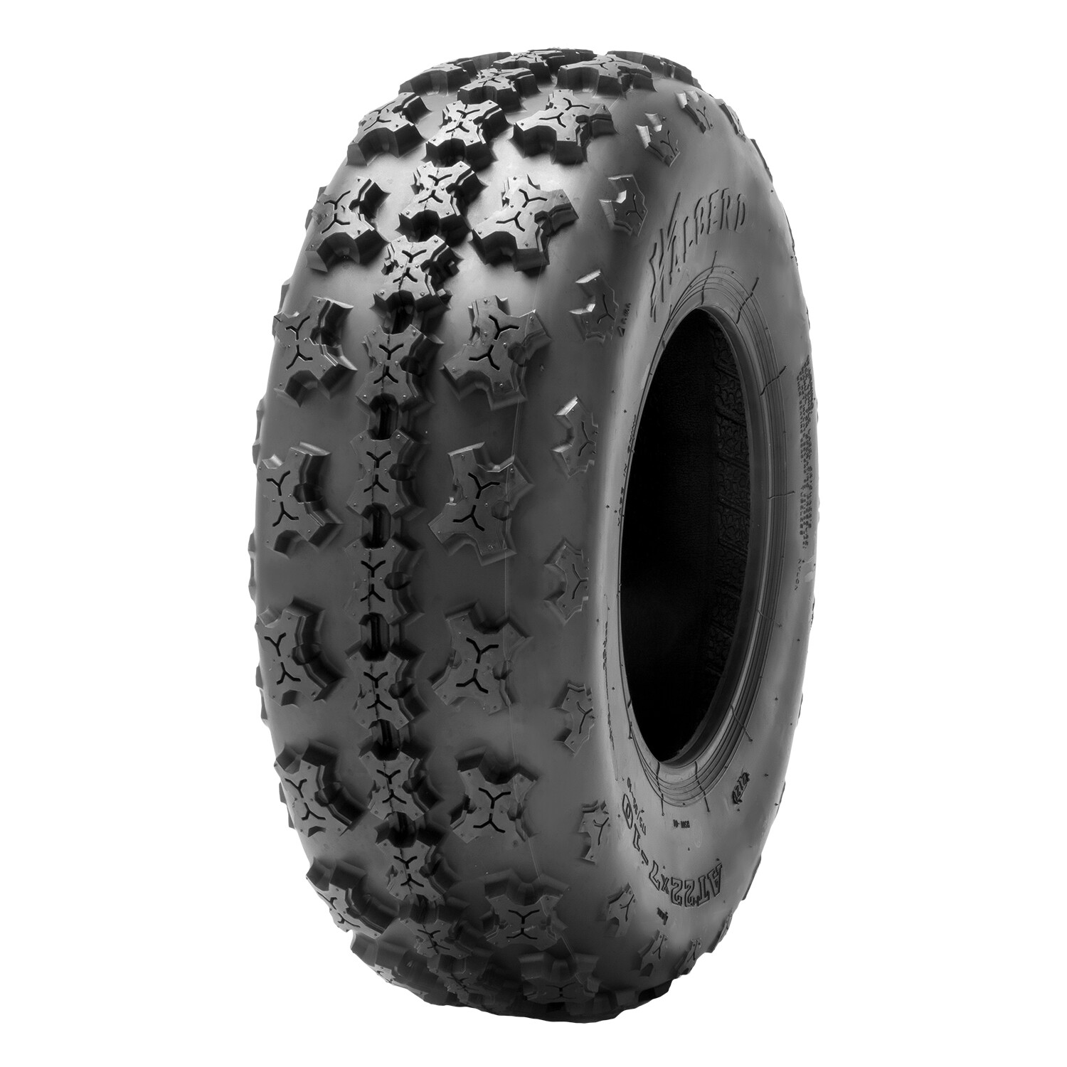 Set of 2 22x7-10 ATV Tires Heavy Duty 4Ply 22x7x10 Tubeless Replacement Tyres