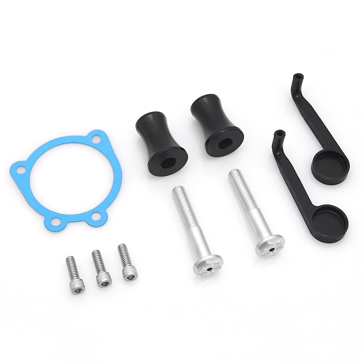 Spike Ops Black Air Intake Filter For Harley Softail FLSTNI FXST Slim FLS 00-15