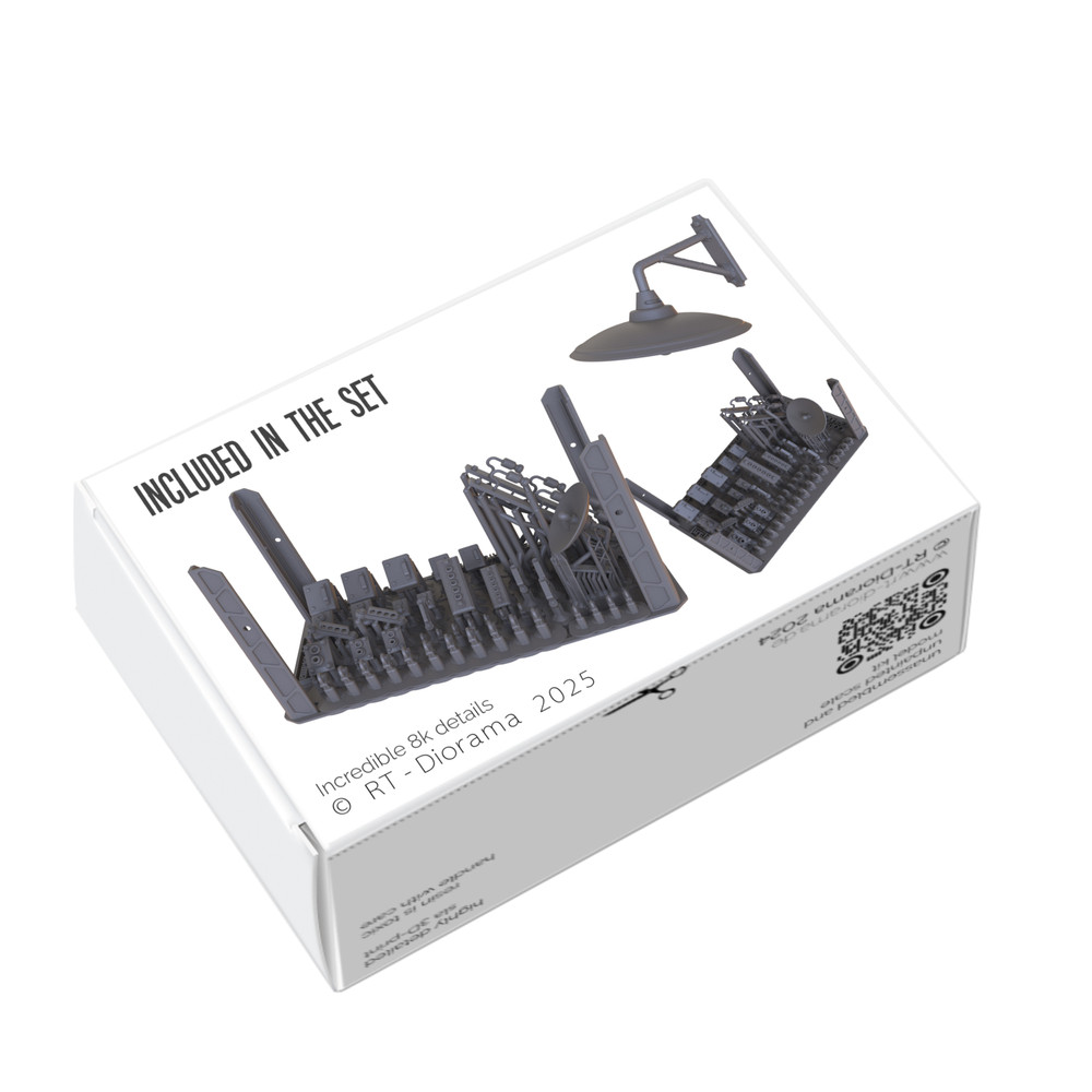 RT Diorama 35652 1/35 3D Printed Electrical Wiring Set