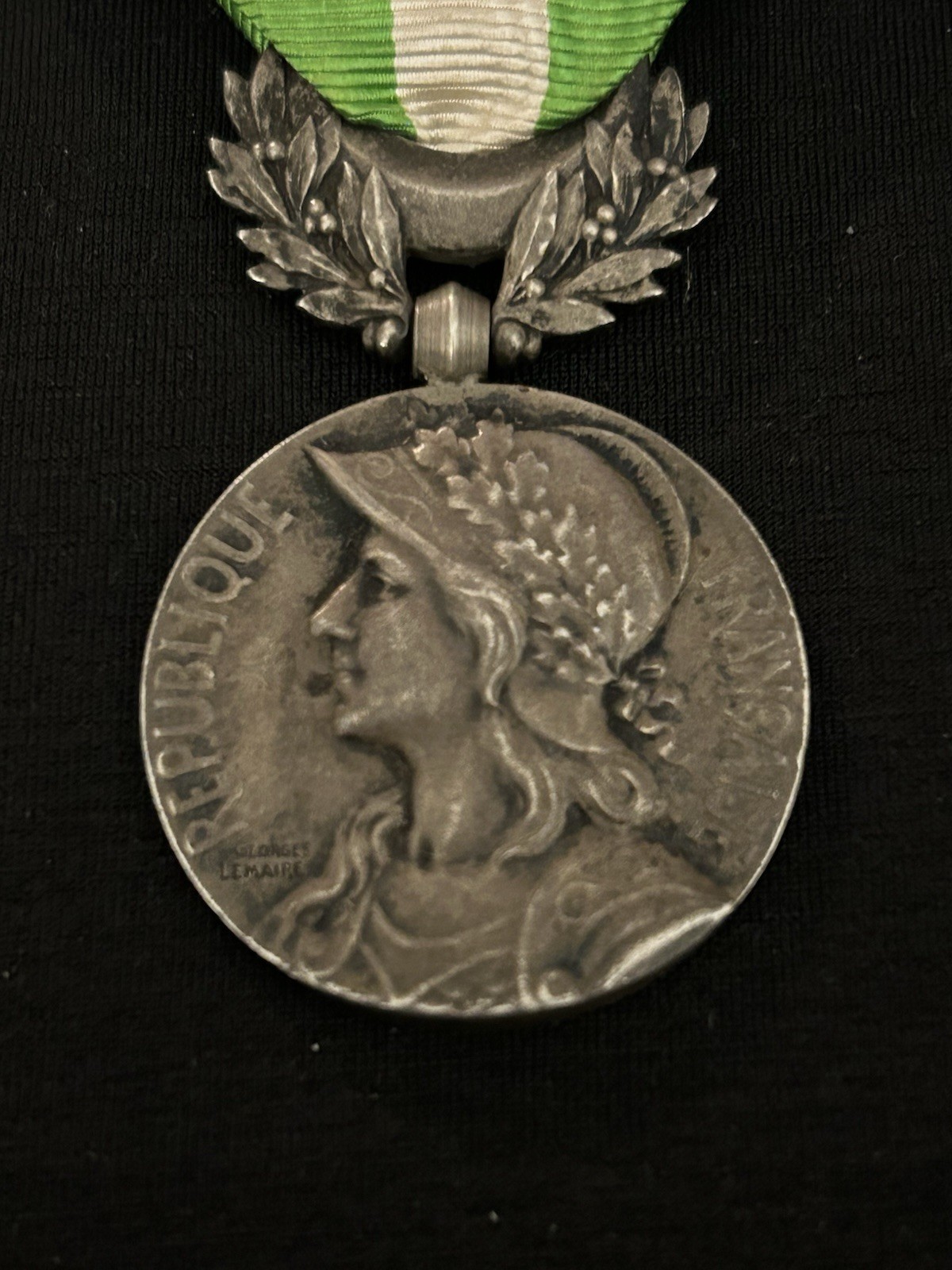 GREAT! FRANCE MOROCCO Campaign Medal Four Bar Maroc Haut-Guur Casablanca Oudjdo