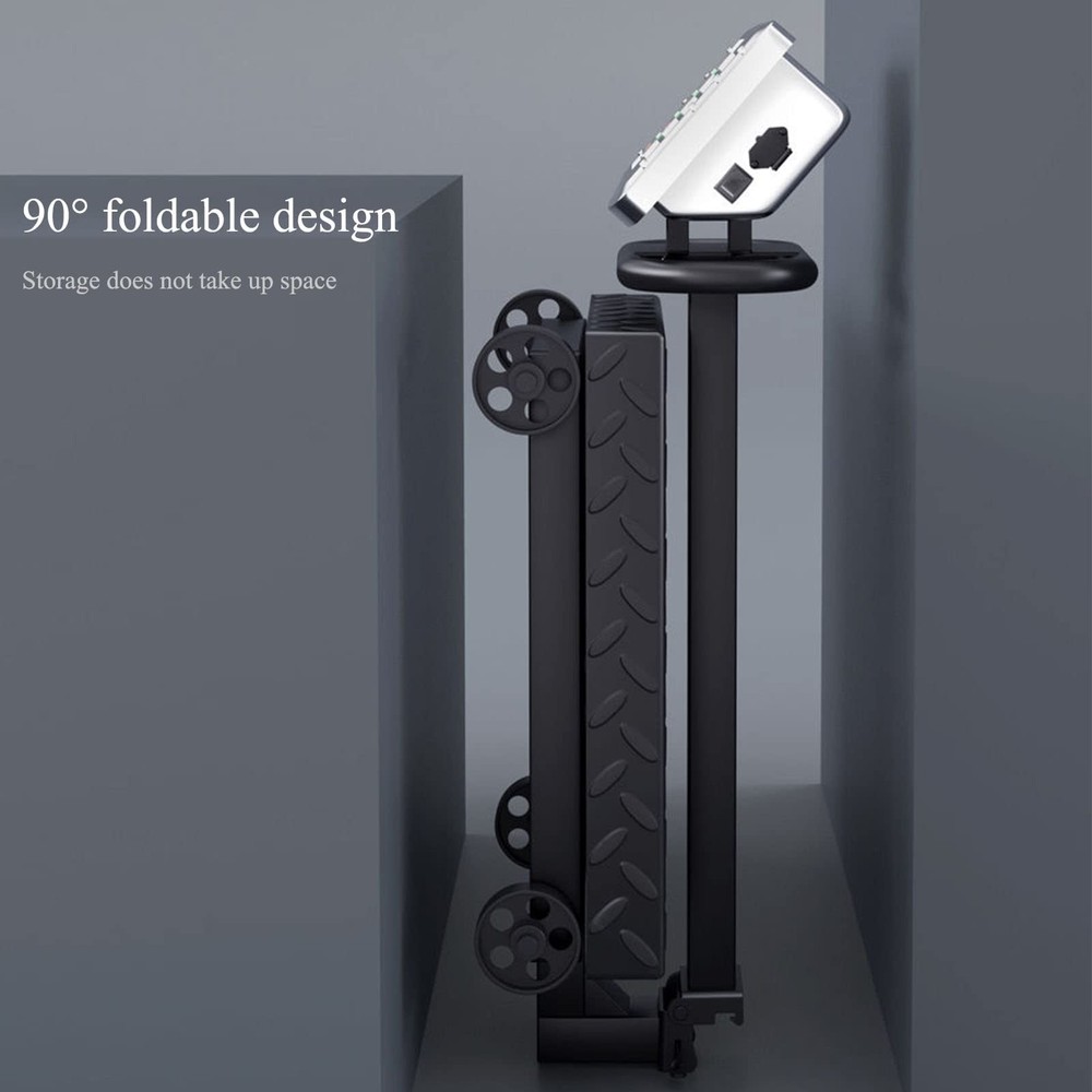 660lb Industrial Floor Platform Scale with Wheels Computing Digital Scale wit...