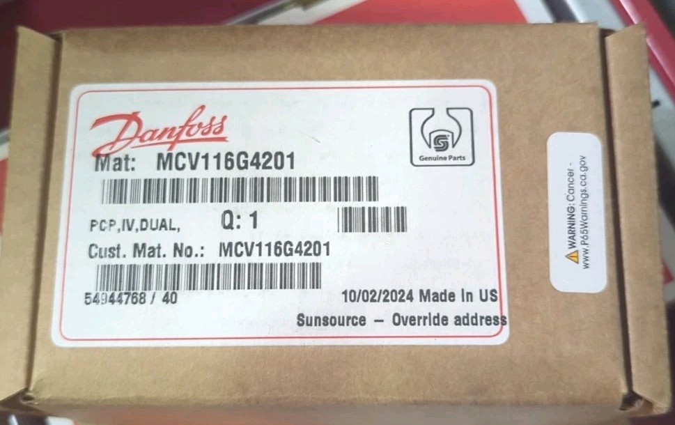 1PC New MCV116G4201 DANFOSS VALVE In Box