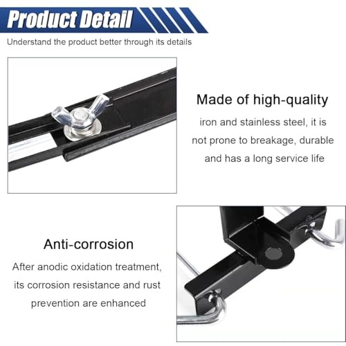 Car Battery Hold Down Kit, Adjustable Batteries Tie Down Holder, Universal