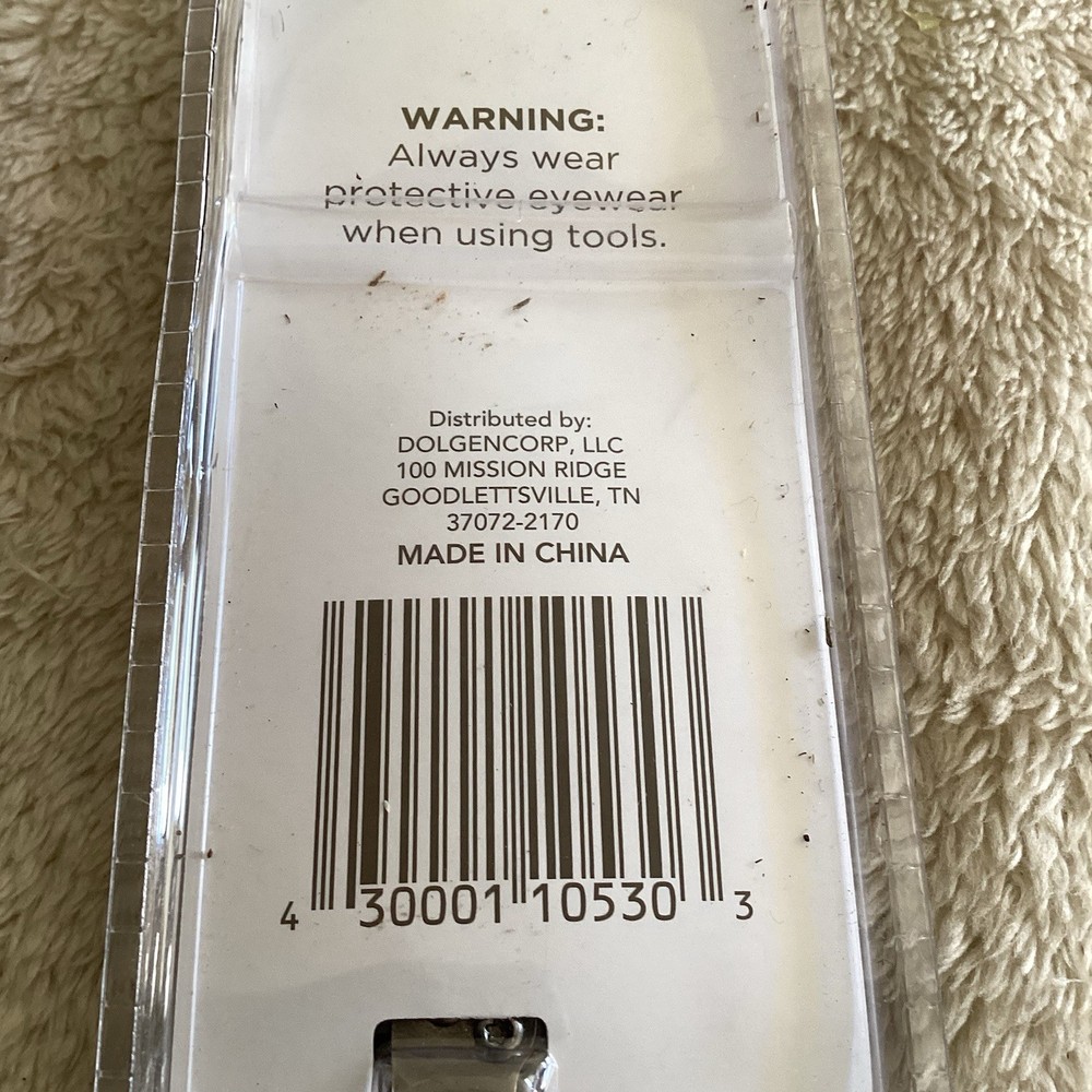 Stainless folding utility knife no DG hardware