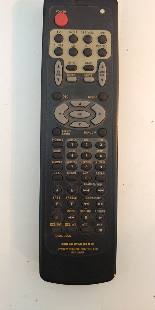 Marantz Surround Sound Receiver Includes Remote SR5300 U1B Tested Bundle