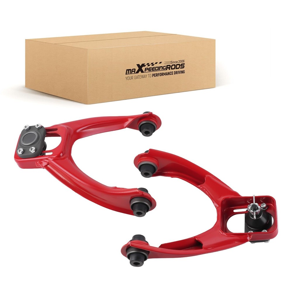maXpeedingrods Front Upper Control Arms for Honda Civic 1996-2000, Red