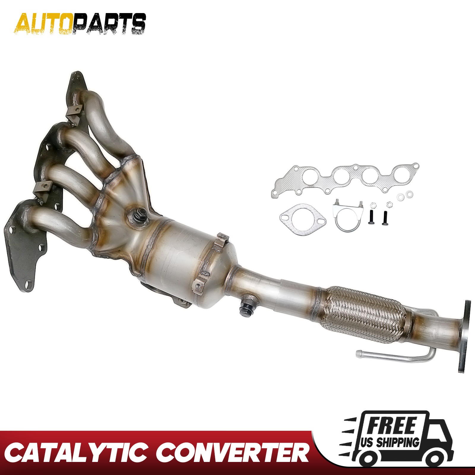 Catalytic Converter for Ford Transit Connect 2014 2015 2016 2017 2018 2.5L Front