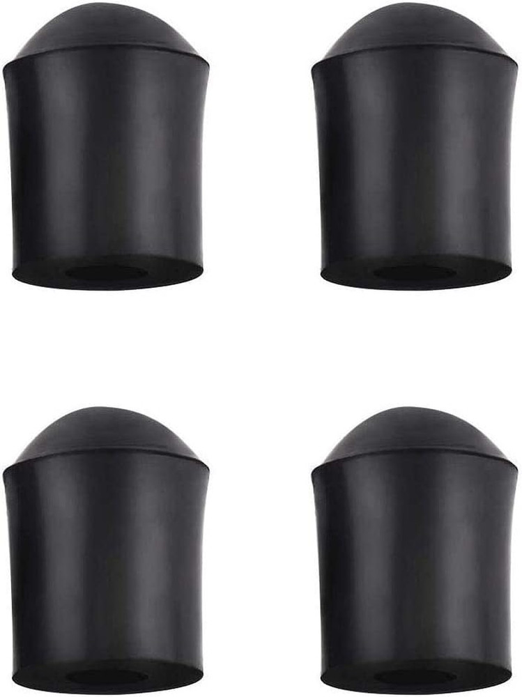 Jiayouy 4-Pack Double Bass Endpin Rubber Tip Stoppers for String Instruments