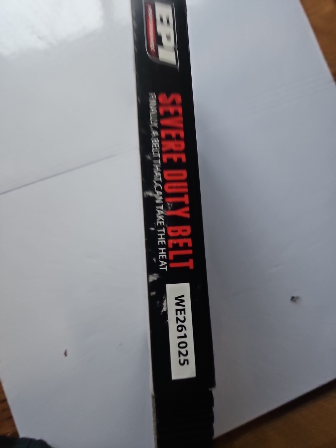 WE261025 EPI SEVERE DUTY DRIVE BELT NOS OEM R1S5bin