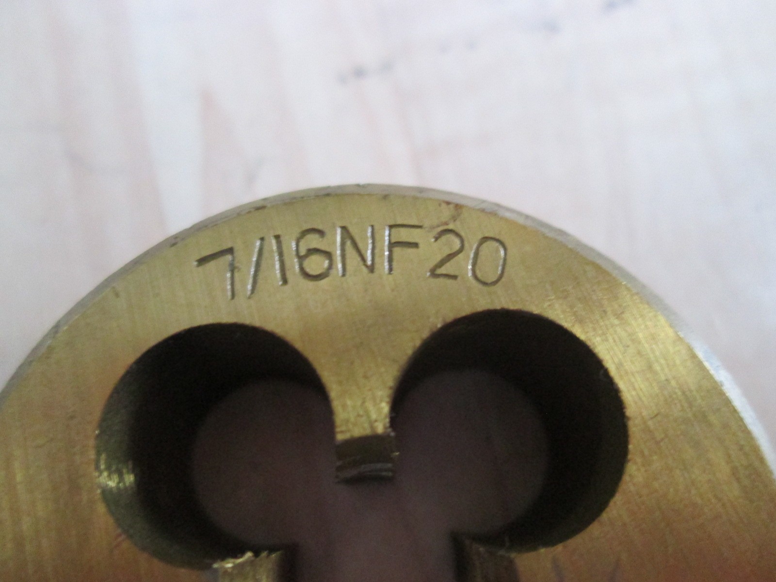 NEW 7/16" 7/16"-20 7/16"-NF20 SAE Die Titanium Nitride Coated HSS Steel #T16HD