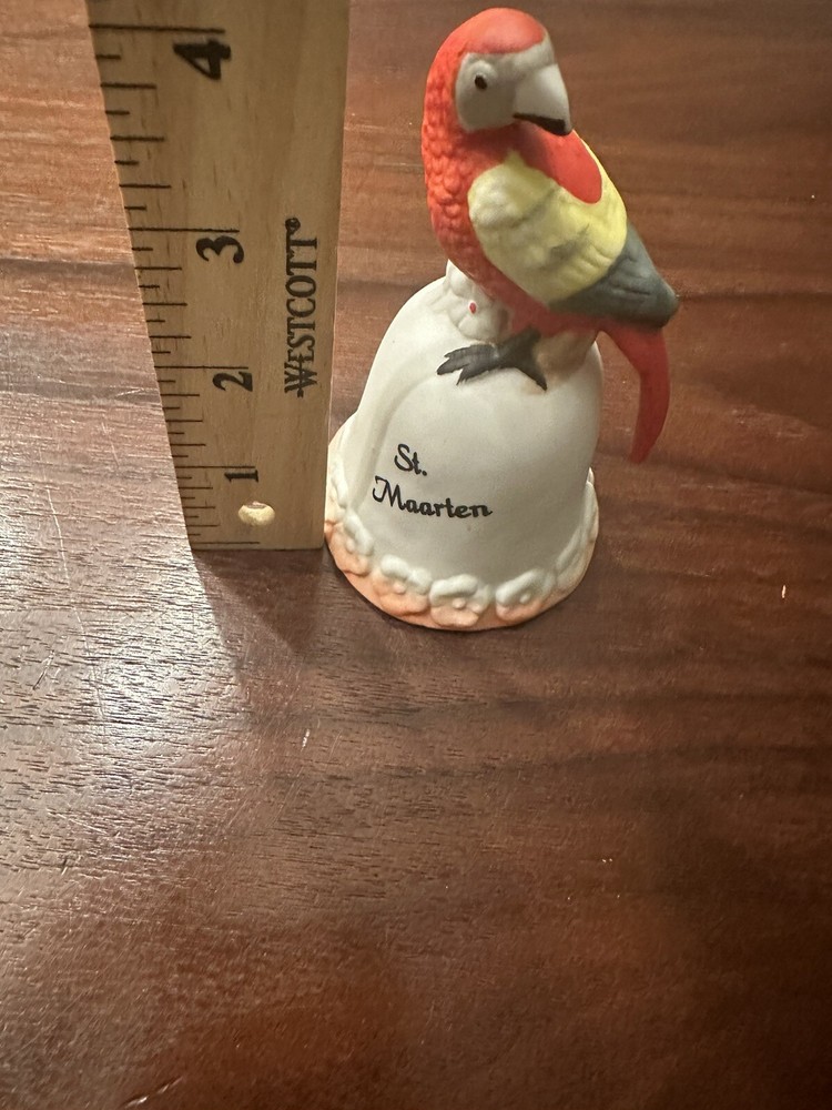 St. Maarten Decorative Souvenir Bell , Parrot