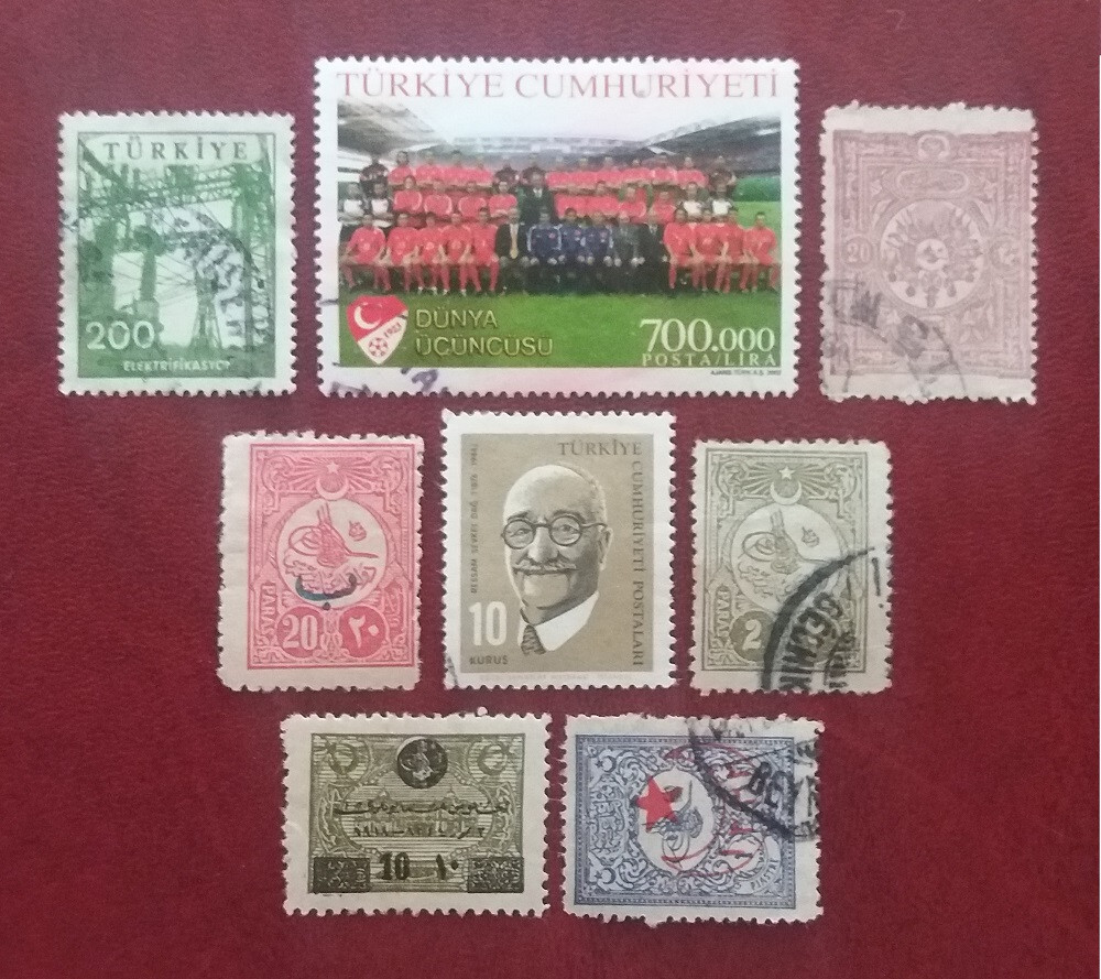 TURKEY Postally Used Selection 1312