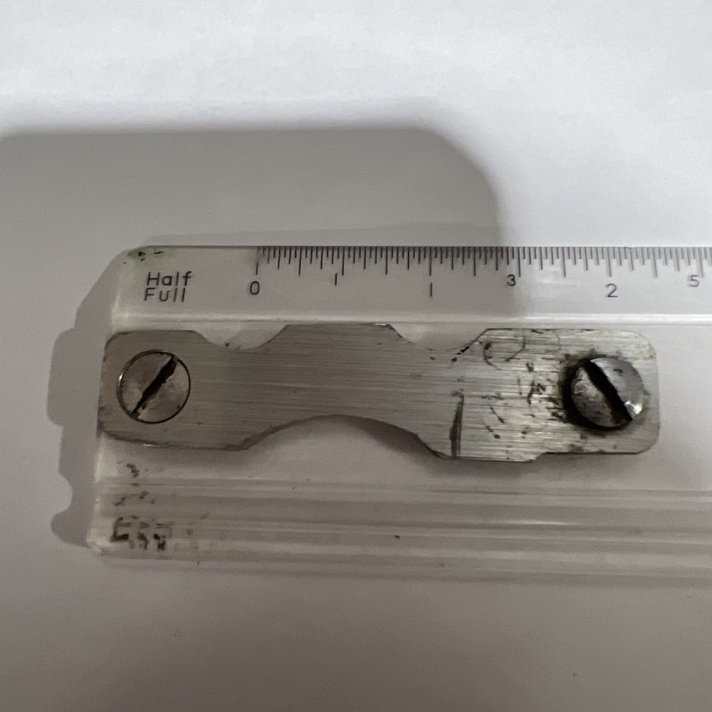 Vtg Post 2673-3 Drafting Machine Lucite Clear Plastic Scale Ruler. Used Surplus